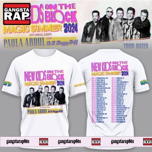New Kids On The Block Magic Summer Tour 2024 T Shirt