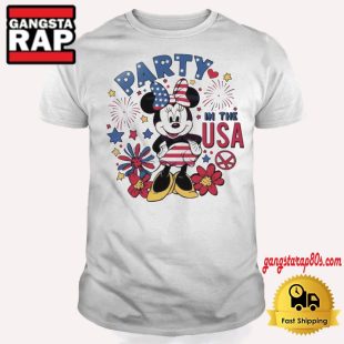 Party In The Usa Mickey Mouse 2024 T Shirt