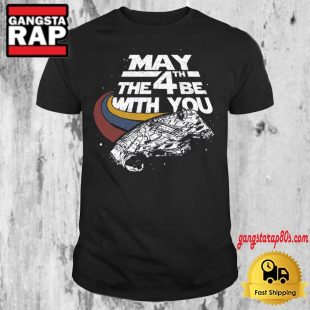 Star Wars May the 4th Be With You Millennium Falcon T Shirt