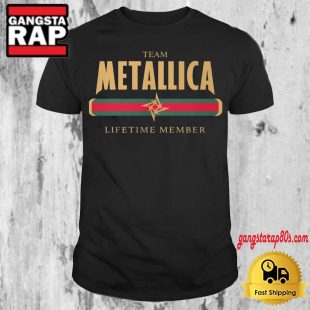 Team Metallica Lifetime Member T Shirt