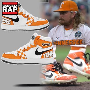 Tennessee Baseball Champion 2024 NCAA Division I Air Jordan 1 Hightop Shoes