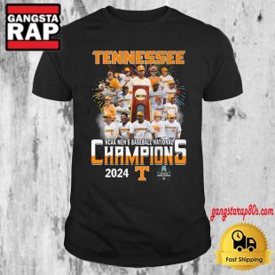 Tennessee Volunteers NCAA Baseball National Champions 2024 T Shirt