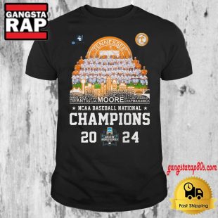 Tennessee Volunteers NCAA Mens Baseball National Champions 2024 Shirt