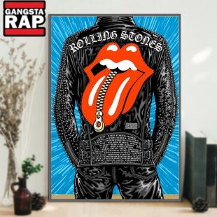 The Rolling Stones Sixty Tour Poster Canvas Art