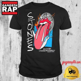 The Rolling Stones Tour In Orlando 2024 T Shirt Rolling Stones Vintage Tee