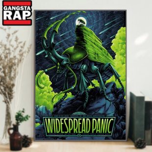 Widespread Panic Red Rocks Amphitheatre Morrison CO June 21 23 2024 Gig Poster Canvas Art