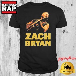 Zach Bryan Guitar Washed Music 2024 T Shirt