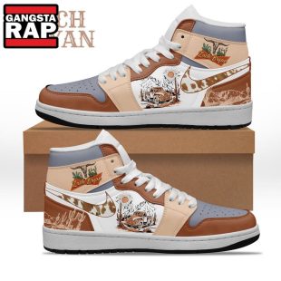 Zach Bryan Music Air Jordan 1 Hightop Shoes