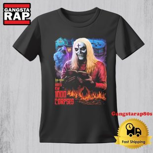 A Rob Zombie Film House Of 1000 Corpses No Funny Books Vintage TShirt