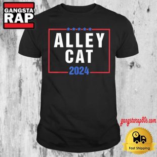 Alley Cat 2024 Biden vs Trump Presidential Debate T Shirt