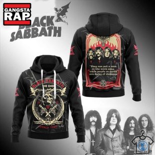 Black Sabbath The End World Tour 3D Hoodie