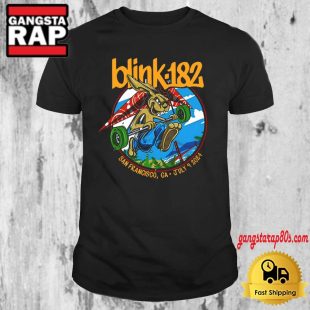 Blink 182 July 9 2024 San Farancisco Ca Tour TShirt