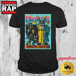 Blink 182 Petco Park San Diego CA June 30 2024 Tour T Shirt