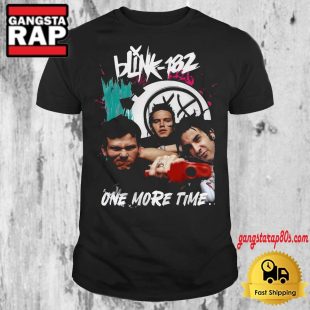 Blink 182 Rock Band One More Time Music Graphics 2024 T Shirt