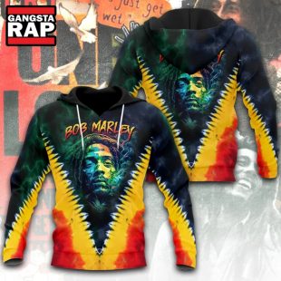 Bob Marley All Over Print Hoodie