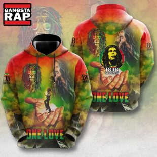 Bob Marley One Love 3D Hoodie