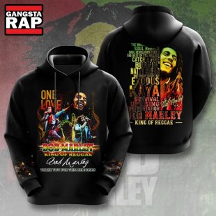 Bob Marley One Love All Over Print Hoodie