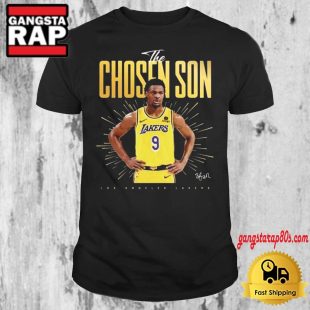 Bronny James The Chosen Son Los Angeles Lakers Signature T Shirt