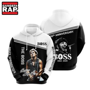 Bruce Springsteen Boss Music Fans Gift 3D Hoodie