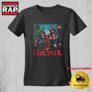 Deadpool Avengers Spoof Vintage TShirt