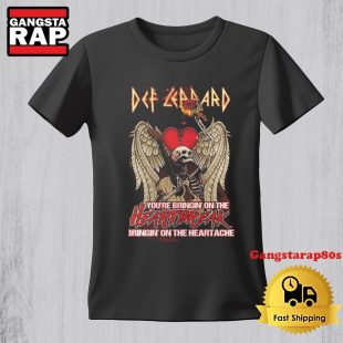 Def Leppard You're Bringin' On The Heartbreak Vintage TShirt