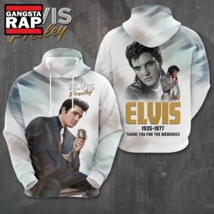 Elvis Presley 1935 1977 Thank You For The Memories 3D Hoodie