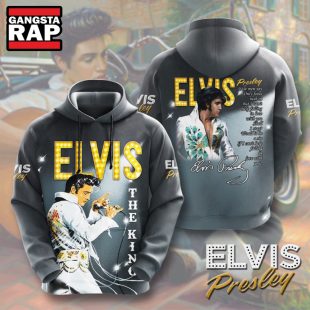 Elvis Presley The King All Over Print Hoodie