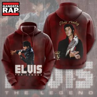 Elvis Presley The Legend 3D Hoodie