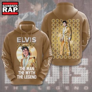 Elvis Presley The Man The Myth The Legend Hoodie