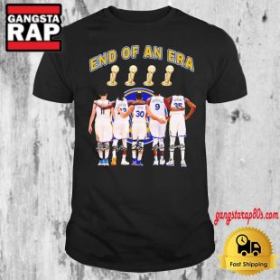 End Of An Era Golden State Warriors NBA Signature T Shirt