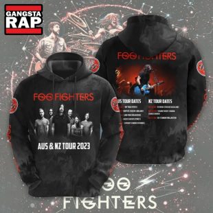 Foo Fighters US Tour Dates 3D Hoodie