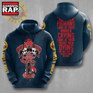 Guns N' Roses Civil War All Over Print Hoodie