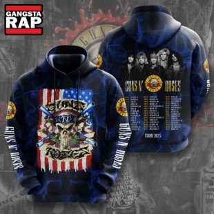 Guns N' Roses Tour 2023 All over Print Hoodie