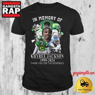 In Memory Of Khyree Jackson 1999 2024 Thank You For The Memories Signature T Shirt