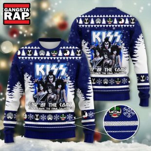 Kiss Band End Of The Road The Final So Shows Ugly Christmas Sweater