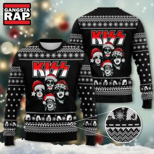 Kiss Band Rock Fans Ugly Christmas Sweater