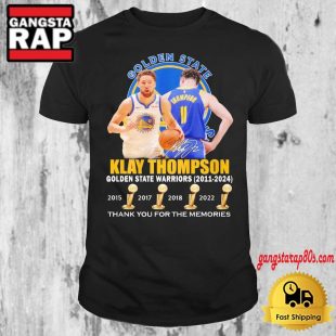 Klay Thompson NBA Golden State Warriors 2011 2024 T Shirt