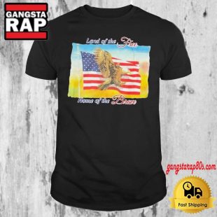 Land Of The Free Home Of The Brave United States Flag 2024 T Shirt