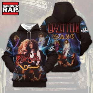 Led Zeppelin Rock Band Graphics Design 3D Hoodie