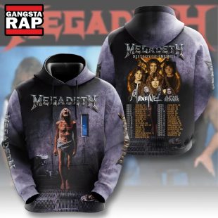 Megadeth Band Destroy Enemies All That Remains Hoodie