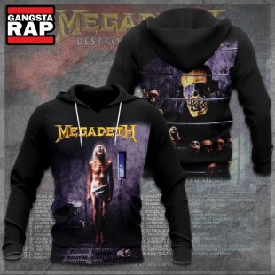 Megadeth Music Band Graphics Design Hoodie Shirt