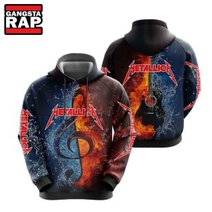 Metallica And Pered Graphic 3D Hoodie