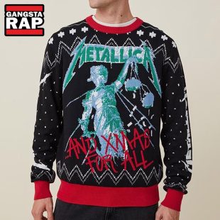 Metallica And Xmas For All Xmas Gifts Ugly Christmas Sweater