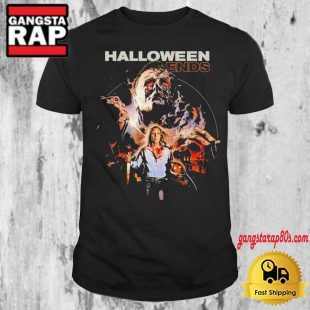 Michael Myers And Laurie Strode Halloween Ends 2024 T Shirt