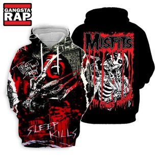 Misfits Music Band Special Halloween All Over Print Hoodie