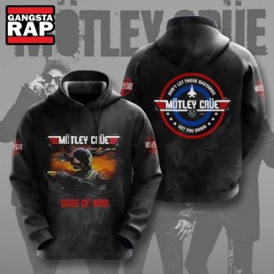 Motley Crue Music Band Dogs Of War Fans Gift 3D Hoodie