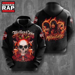 Motley Crue Special Rock Skull 3D Hoodie