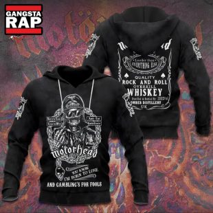 Motorhead You Know Im Born To Lose 3D Hoodie