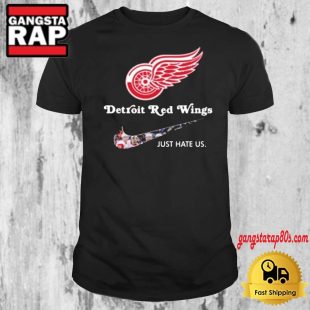 NHL Detroit Red Wings x Nike Just Hate Us T Shirt