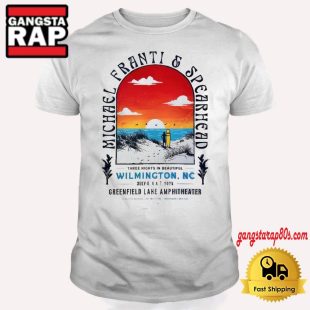 Official Michael Franti And Spearhead July 5 7 2024 Greenfield Lake Amphitheater Wilmington NC T Shirt